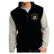 Fleece Vest with Unit Crest